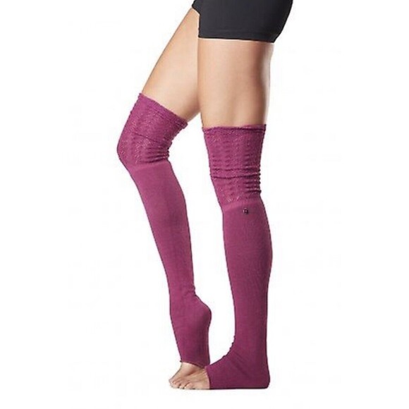 Toesox Sasha Leg Warmers Open Heel Leg Warmers One Size - Picture 1 of 3